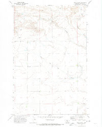 Apple School Montana Historical topographic map, 1:24000 scale, 7.5 X 7.5 Minute, Year 1970