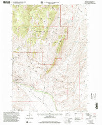 Argenta Montana Historical topographic map, 1:24000 scale, 7.5 X 7.5 Minute, Year 1997