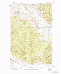 Arlee Montana Historical topographic map, 1:62500 scale, 15 X 15 Minute, Year 1959