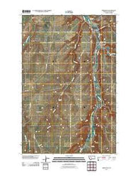 Armington Montana Historical topographic map, 1:24000 scale, 7.5 X 7.5 Minute, Year 2011