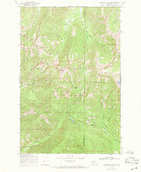 Arrastra Mountain Montana Historical topographic map, 1:24000 scale, 7.5 X 7.5 Minute, Year 1968