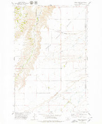 Arrow Creek Montana Historical topographic map, 1:24000 scale, 7.5 X 7.5 Minute, Year 1979