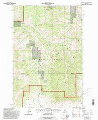 Arrow Peak Montana Historical topographic map, 1:24000 scale, 7.5 X 7.5 Minute, Year 1995
