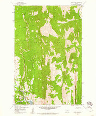Arsenic Peak Montana Historical topographic map, 1:24000 scale, 7.5 X 7.5 Minute, Year 1958