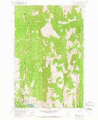 Arsenic Peak Montana Historical topographic map, 1:24000 scale, 7.5 X 7.5 Minute, Year 1958