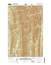 Arsenic Mountain Montana Current topographic map, 1:24000 scale, 7.5 X 7.5 Minute, Year 2014