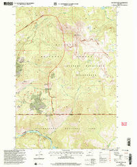Ash Mountain Montana Historical topographic map, 1:24000 scale, 7.5 X 7.5 Minute, Year 2000