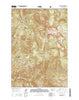 Ash Mountain Montana Current topographic map, 1:24000 scale, 7.5 X 7.5 Minute, Year 2014