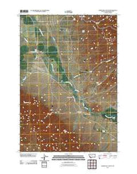 Ashbough Canyon Montana Historical topographic map, 1:24000 scale, 7.5 X 7.5 Minute, Year 2011