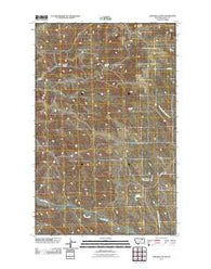 Ashford Coulee Montana Historical topographic map, 1:24000 scale, 7.5 X 7.5 Minute, Year 2011