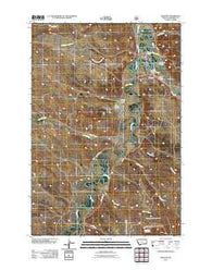 Ashland Montana Historical topographic map, 1:24000 scale, 7.5 X 7.5 Minute, Year 2011