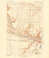 Assinniboine Montana Historical topographic map, 1:62500 scale, 15 X 15 Minute, Year 1904