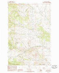 Austin Montana Historical topographic map, 1:24000 scale, 7.5 X 7.5 Minute, Year 1985
