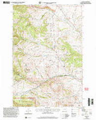 Austin Montana Historical topographic map, 1:24000 scale, 7.5 X 7.5 Minute, Year 2001