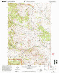 Austin Montana Historical topographic map, 1:24000 scale, 7.5 X 7.5 Minute, Year 2001