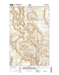 Austin Lake Montana Current topographic map, 1:24000 scale, 7.5 X 7.5 Minute, Year 2014