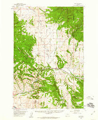 Avon Montana Historical topographic map, 1:62500 scale, 15 X 15 Minute, Year 1958