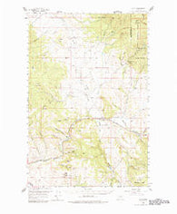 Avon Montana Historical topographic map, 1:62500 scale, 15 X 15 Minute, Year 1958