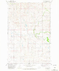 Ayer Spring Montana Historical topographic map, 1:24000 scale, 7.5 X 7.5 Minute, Year 1981