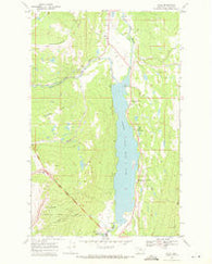 Babb Montana Historical topographic map, 1:24000 scale, 7.5 X 7.5 Minute, Year 1968