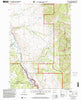 Bad Luck Creek Montana Historical topographic map, 1:24000 scale, 7.5 X 7.5 Minute, Year 1997