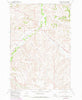 Badbaby Coulee Montana Historical topographic map, 1:24000 scale, 7.5 X 7.5 Minute, Year 1967