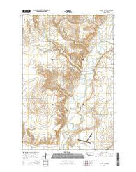 Badger Creek Montana Current topographic map, 1:24000 scale, 7.5 X 7.5 Minute, Year 2014