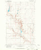 Bailey Reservoir Montana Historical topographic map, 1:24000 scale, 7.5 X 7.5 Minute, Year 1969