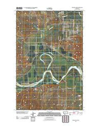 Bainville SW Montana Historical topographic map, 1:24000 scale, 7.5 X 7.5 Minute, Year 2011