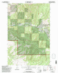 Bald Hills Montana Historical topographic map, 1:24000 scale, 7.5 X 7.5 Minute, Year 1995