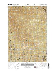 Bald Top Mountain Montana Current topographic map, 1:24000 scale, 7.5 X 7.5 Minute, Year 2014