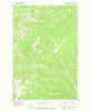 Bandbox Mountain Montana Historical topographic map, 1:24000 scale, 7.5 X 7.5 Minute, Year 1970