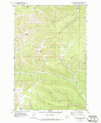 Bandbox Mountain Montana Historical topographic map, 1:24000 scale, 7.5 X 7.5 Minute, Year 1970