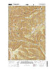 Bandbox Mountain Montana Current topographic map, 1:24000 scale, 7.5 X 7.5 Minute, Year 2014