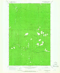 Banfield Mountain Montana Historical topographic map, 1:24000 scale, 7.5 X 7.5 Minute, Year 1963
