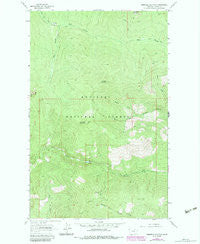 Banfield Mountain Montana Historical topographic map, 1:24000 scale, 7.5 X 7.5 Minute, Year 1963