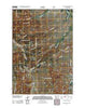 Bannock Pass Montana Historical topographic map, 1:24000 scale, 7.5 X 7.5 Minute, Year 2011