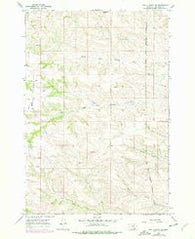 Bar V Ranch NE Montana Historical topographic map, 1:24000 scale, 7.5 X 7.5 Minute, Year 1967