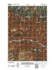 Bare Mountain Montana Historical topographic map, 1:24000 scale, 7.5 X 7.5 Minute, Year 2011