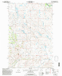 Barr Creek Montana Historical topographic map, 1:24000 scale, 7.5 X 7.5 Minute, Year 1995