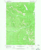 Barren Peak Montana Historical topographic map, 1:24000 scale, 7.5 X 7.5 Minute, Year 1966