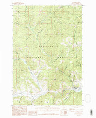 Basin Montana Historical topographic map, 1:24000 scale, 7.5 X 7.5 Minute, Year 1985