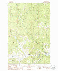 Basin Montana Historical topographic map, 1:24000 scale, 7.5 X 7.5 Minute, Year 1985