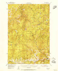 Basin Montana Historical topographic map, 1:62500 scale, 15 X 15 Minute, Year 1954