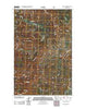 Bassoo Peak Montana Historical topographic map, 1:24000 scale, 7.5 X 7.5 Minute, Year 2011