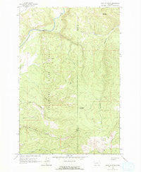 Bata Mountain Montana Historical topographic map, 1:24000 scale, 7.5 X 7.5 Minute, Year 1965