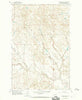 Bateman Coulee Montana Historical topographic map, 1:24000 scale, 7.5 X 7.5 Minute, Year 1964