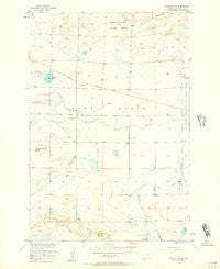 Battle Butte Montana Historical topographic map, 1:24000 scale, 7.5 X 7.5 Minute, Year 1956