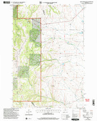 Battle Mountain Montana Historical topographic map, 1:24000 scale, 7.5 X 7.5 Minute, Year 2001