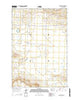 Battle Butte Montana Current topographic map, 1:24000 scale, 7.5 X 7.5 Minute, Year 2014